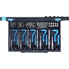 KS TOOLS Nirostål gäng-reparation-sats M5-M12, 130-delars