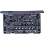 KS TOOLS Cylinderhuvud-borrtolkar-sats, 28-delars