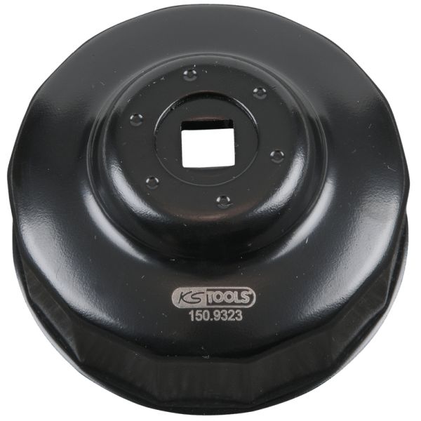 KS TOOLS 3/8" oljefilter-nyckel, 73 MM