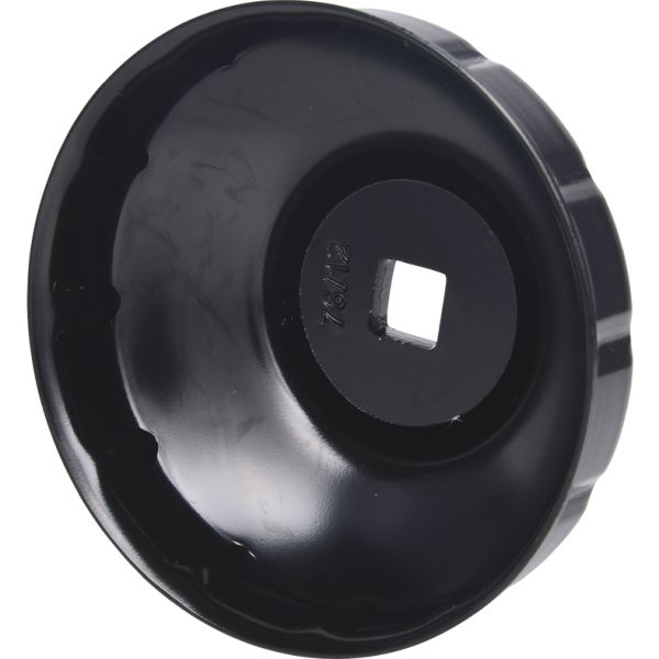 KS TOOLS 3/8" oljefilter-nyckel, 76-12 MM