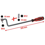 KS TOOLS Spårinställningsnyckel för Mercedes, 3-delars KS150.9470