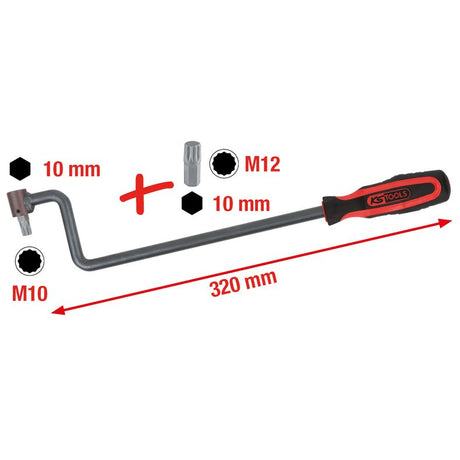 KS TOOLS Spårinställningsnyckel för Mercedes, 3-delars KS150.9470