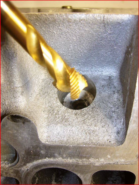 KS TOOLS universell utborrningssats för glödstift M10 x1, 8-delars