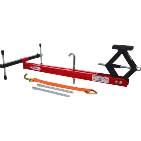 KS TOOLS Universal motorstödsbalksats, 4-delars