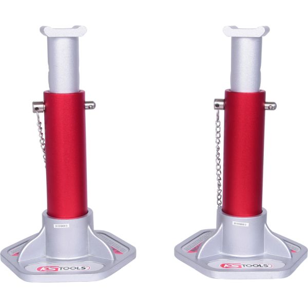KS TOOLS Aluminium-underredebock-sats 2-delars