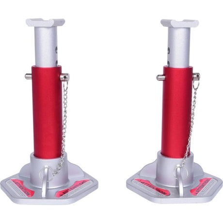 KS TOOLS Aluminium-underredebock-sats 2-delars