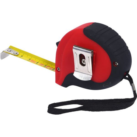 KS TOOLS Måttband med spärr, svart-rött, 5 m, 19 mm