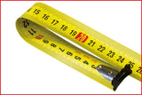 KS TOOLS Måttband med spärr, svart-grått, 5m 19mm