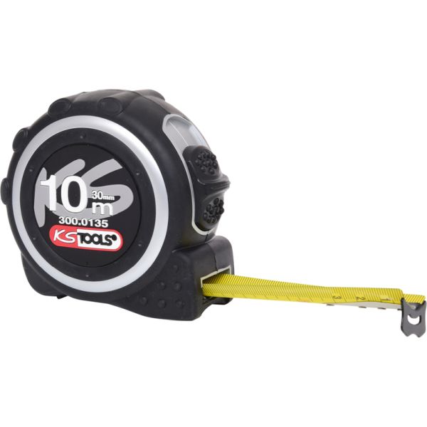 KS TOOLS måttband med spärr, 10m