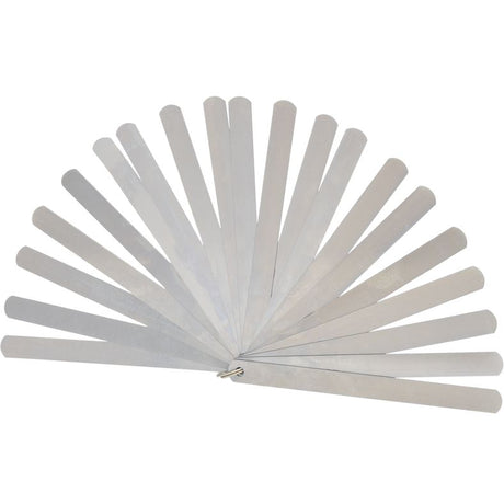 KS TOOLS Kolvspelmall, 20 blad, 0,05-1mm