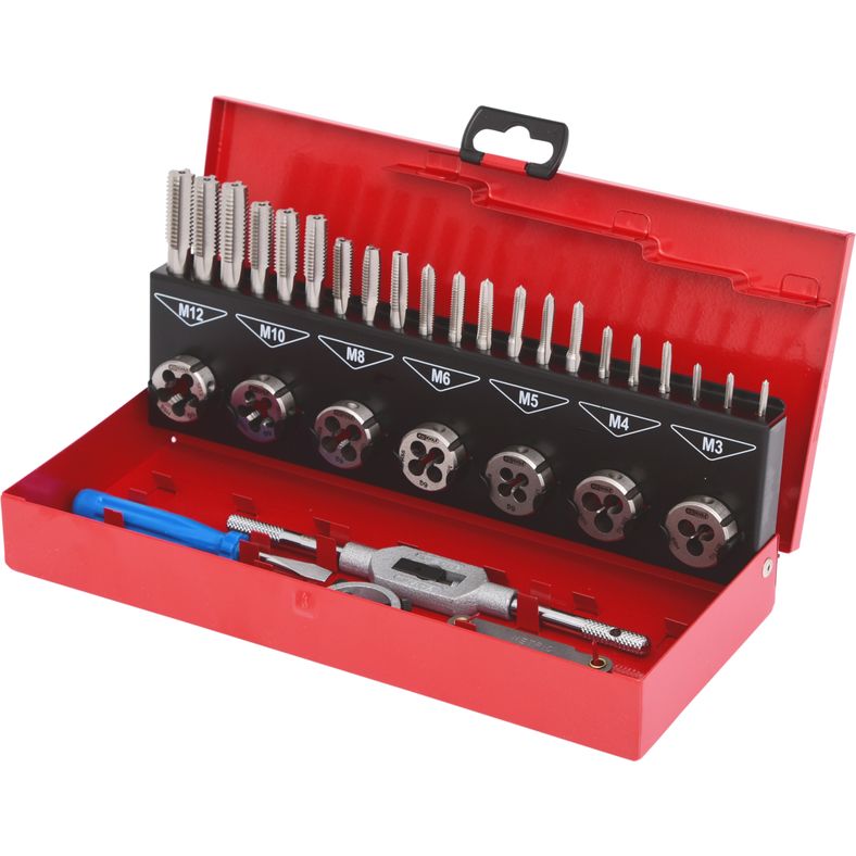 KS TOOLS Gängverktygssats Antal verktyg: 32
