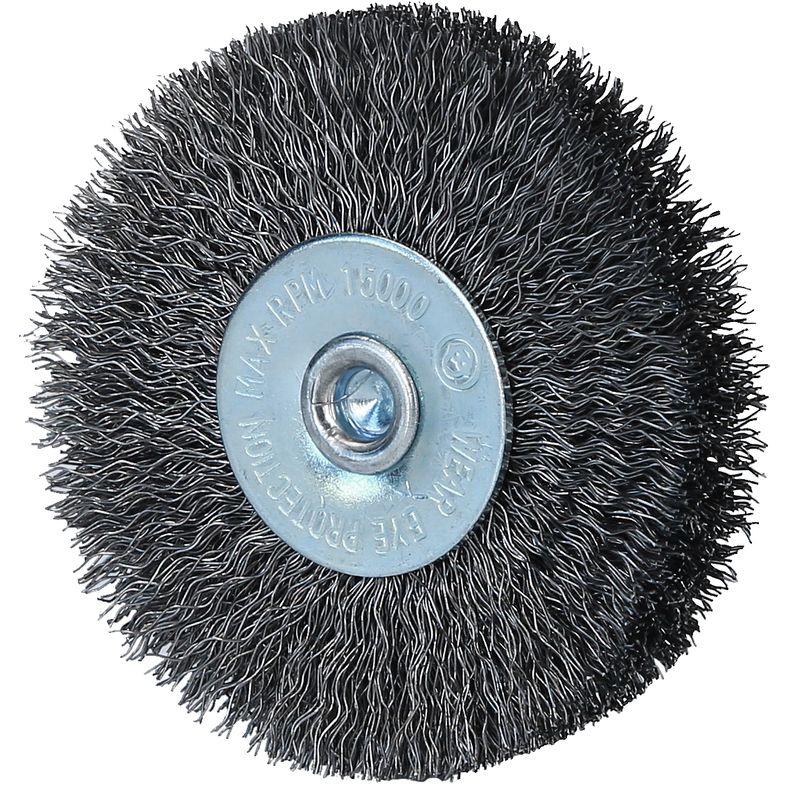 KS TOOLS ståltrådsborstskiva 0,3mm, Ø 80mm