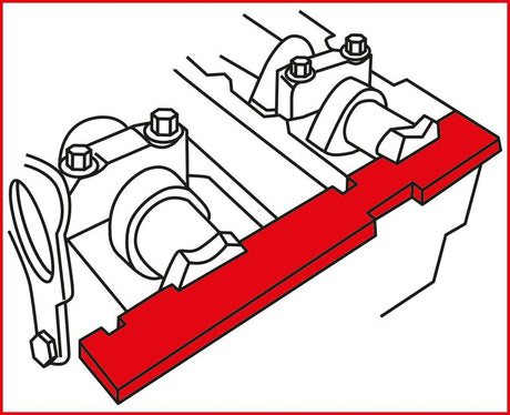 KS TOOLS Ford / Mazda - motorinställning-verktyg-sats, 4-delars
