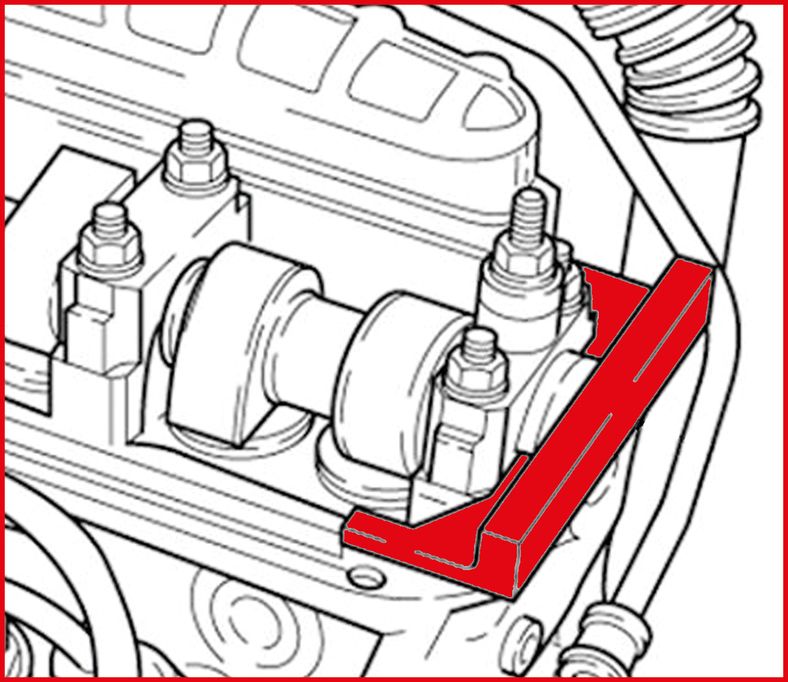 KS TOOLS Universell - motorinställning-verktyg-sats för dieselmotorer, 40