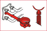 KS TOOLS Universell - diesel-insprutningspumpar-inställning-sats, 7-delar