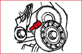 KS TOOLS GM / Opel / Saab - motorinställning-verktyg-sats, 11-delars