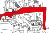 KS TOOLS BMW - motorinställning-verktyg-sats, 4-delars