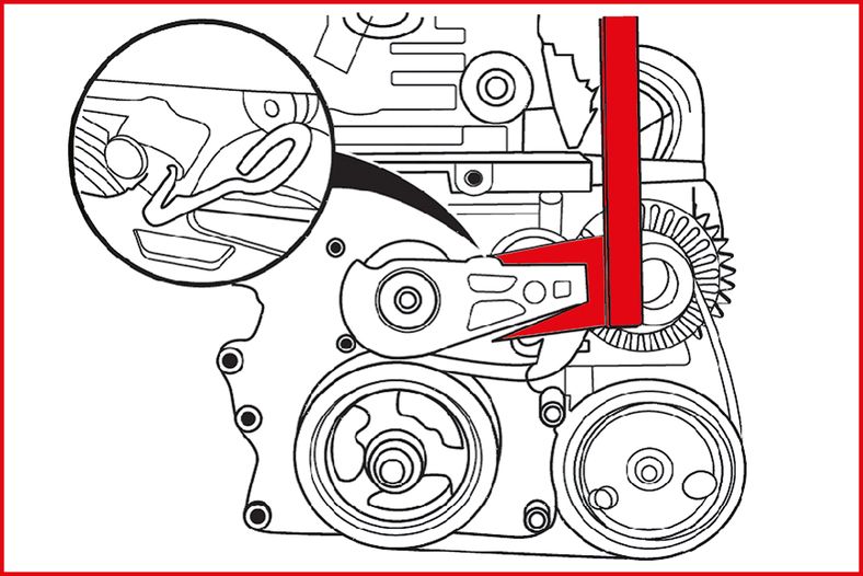 KS TOOLS BMW / Mini - motorinställning-verktyg-sats, 4-delars