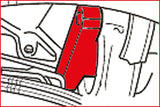KS TOOLS Chrysler / Mercedes - motorinställning-verktyg-sats, 6-delars