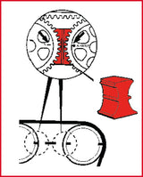 KS TOOLS GM / Isuzu / Opel / Saab - motorinställning-verktyg-sats, 36-del