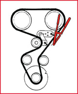 KS TOOLS GM / Isuzu / Opel / Saab - motorinställning-verktyg-sats, 36-del