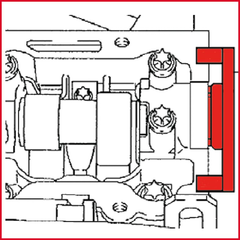 KS TOOLS GM / Isuzu / Opel / Saab - motorinställning-verktyg-sats, 36-del