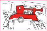 KS TOOLS GM / Isuzu / Opel / Saab - motorinställning-verktyg-sats, 36-del