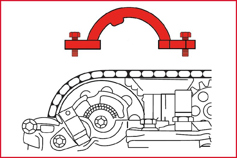 KS TOOLS GM / Isuzu / Opel / Saab - motorinställning-verktyg-sats, 36-del