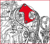 KS TOOLS Renault - motorinställning-verktyg-sats, 18-delars