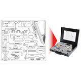 KS TOOLS Isuzu / GM / Opel / Saab - motorinställning-verktyg-sats, 33-del