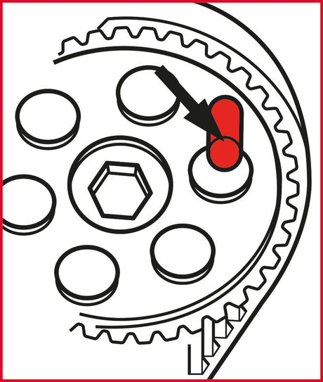 KS TOOLS PSA - motorinställning-verktyg-sats 12-delars