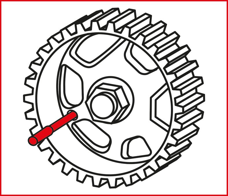 KS TOOLS PSA - motorinställning-verktyg-sats 9-delars