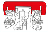 KS TOOLS BMW - motorinställning-verktyg-sats, 7-delars