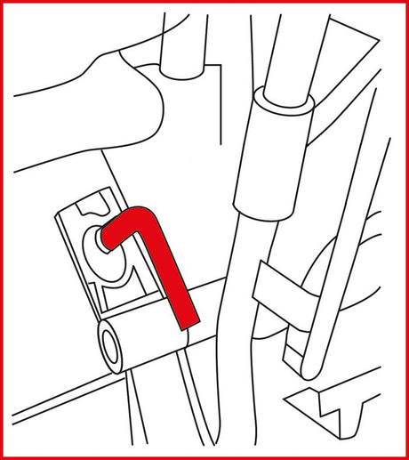 KS TOOLS Ford - motorinställning-verktyg-sats, 4-delars