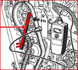 KS TOOLS Spännrulle-nyckel Renault