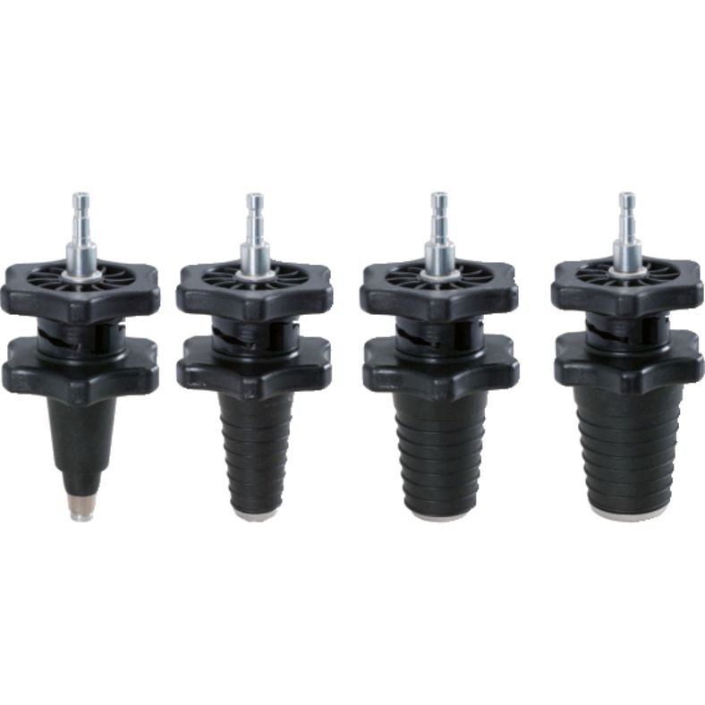 KS TOOLS Kylsystemadapter-sats, 4-delars