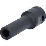 KS TOOLS 1/2" 6-kants krafthylsa Lång, 9mm