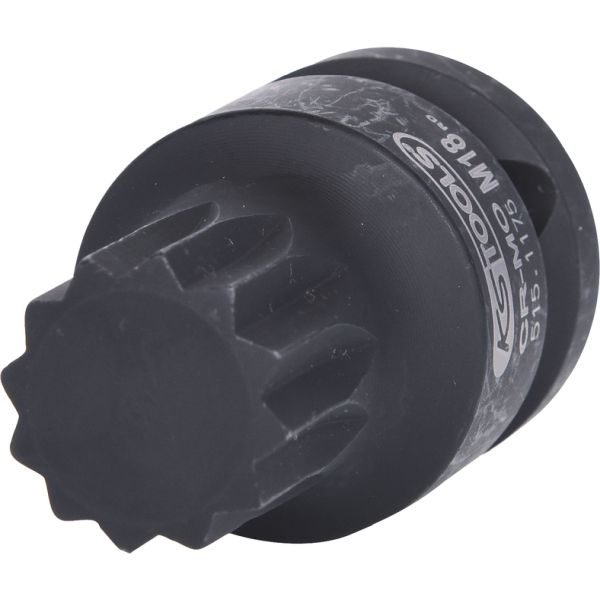 KS TOOLS XZN Kraftbitshylsa M18 1/2"