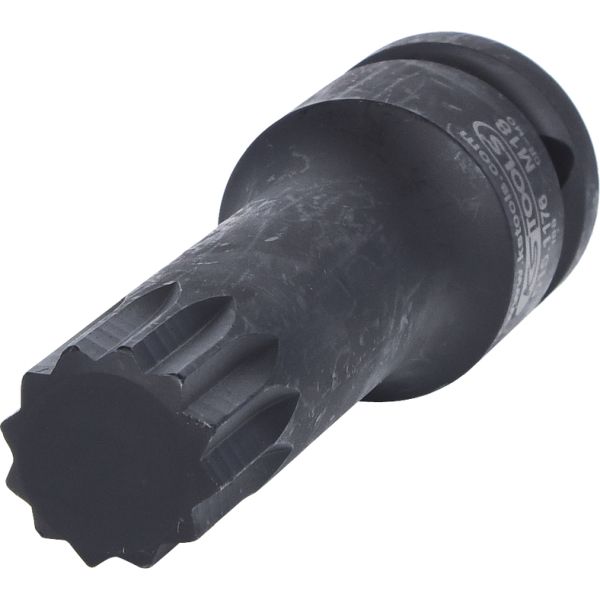KS TOOLS XZN Kraftbitshylsa M18 1/2" Utförande Lång