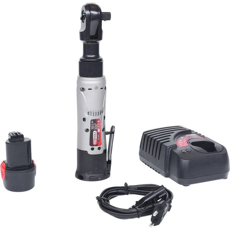 KS TOOLS Batteridriven spärrskaft 1/2'' batteridriven-omkopplingsspärr, 62Nm, 180 varv/min 10,8V,