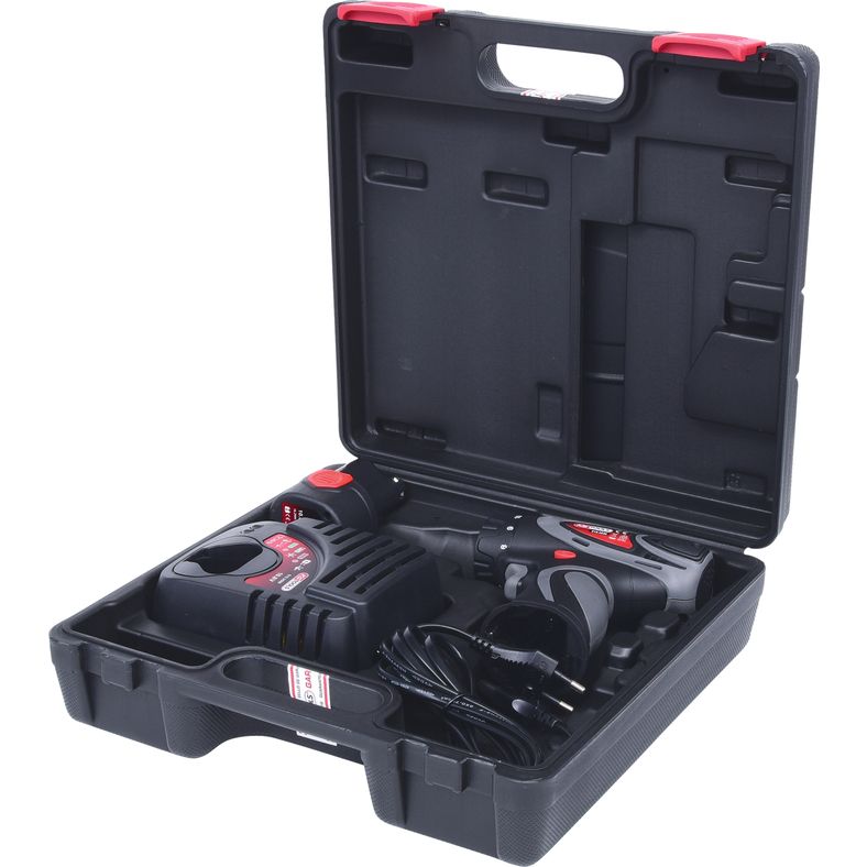 KS TOOLS batteridriven-slag-skruvmejsel, 1/4" 24Nm, 400 varv/min 10,8V,