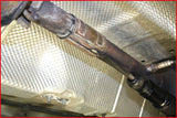 KS TOOLS Tryckluft-avgasrörskiljemejsel för innerrör 23 mm bred
