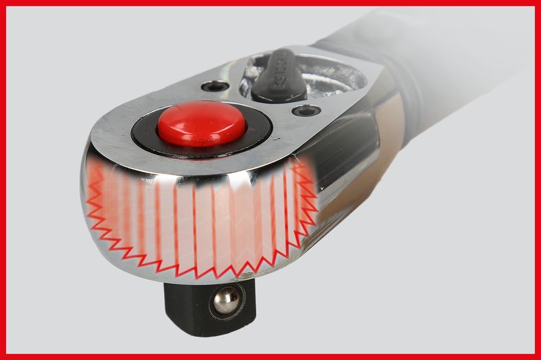 KS TOOLS ERGOTORQUE precision momentnyckel med spärr