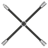 KS TOOLS Hjul-fälgkors med glidled för personbil, 1/2" x 17 x 19x21mm