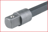 KS TOOLS Hjul-fälgkors med glidled för personbil, 3/4" x 24 x 27 x 32mm