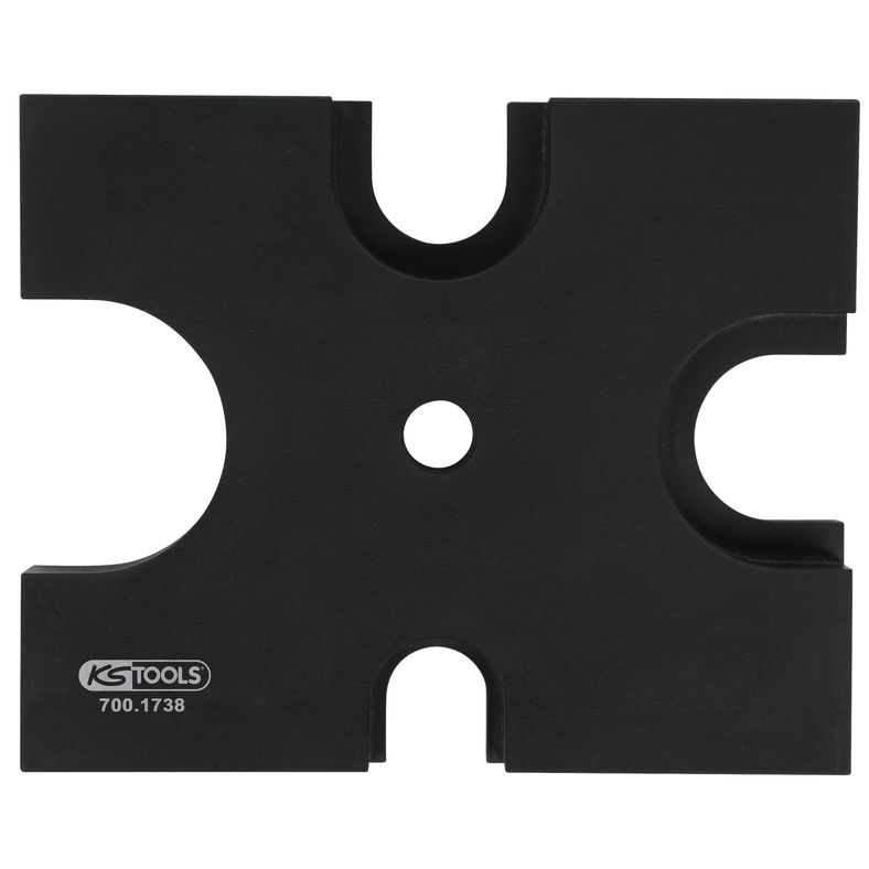 KS TOOLS Universell prismaplatta Ø 40,0 / 63,0 / 75,0 / 80 mm KS700.1738