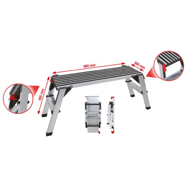 KS TOOLS Montagestege KS800.0960