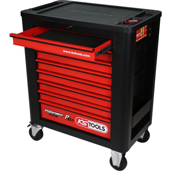 KS Tools Performanceplus P15 Verkstadsvagn – 284 Verktyg, 6 Lådor