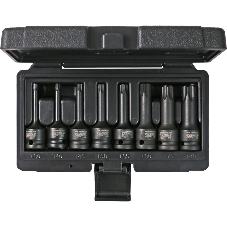 Kraftbithylssats Torx 1/2 KS TOOLS