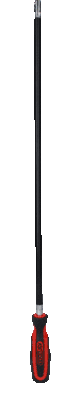 KS TOOLS Hylsskruvmejsel-lång, flexibel 6mm